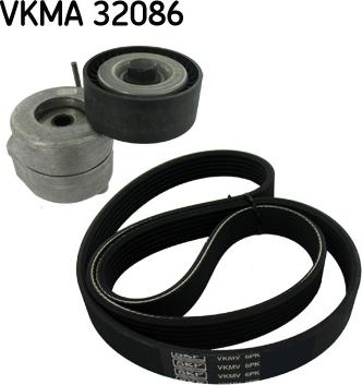 SKF VKMA 32086 - V-Ribbed Belt Set autospares.lv