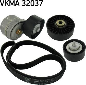 SKF VKMA 32037 - V-Ribbed Belt Set autospares.lv