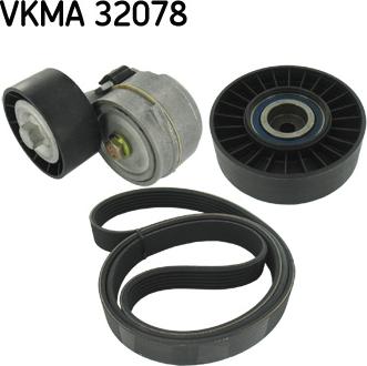 SKF VKMA 32078 - V-Ribbed Belt Set autospares.lv