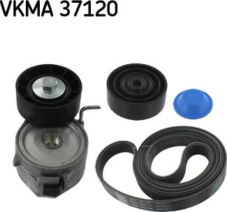 SKF VKMA 37120 - V-Ribbed Belt Set autospares.lv