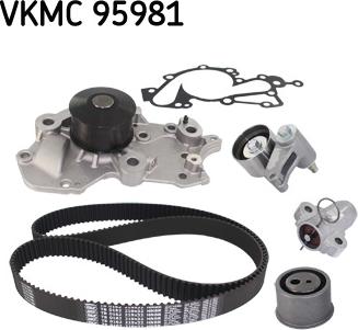 SKF VKMC 95981 - Water Pump & Timing Belt Set autospares.lv