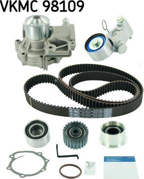 SKF VKMC 98109 - Water Pump & Timing Belt Set autospares.lv