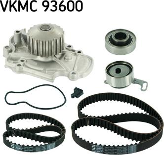 SKF VKMC 93600 - Water Pump & Timing Belt Set autospares.lv