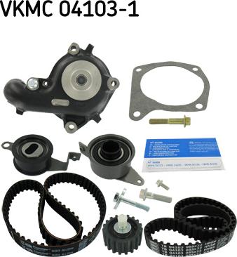 SKF VKMC 04103-1 - Water Pump & Timing Belt Set autospares.lv