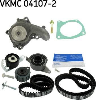 SKF VKMC 04107-2 - Water Pump & Timing Belt Set autospares.lv