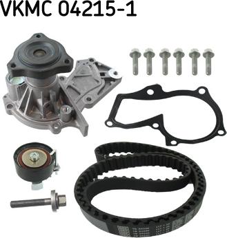 SKF VKMC 04215-1 - Water Pump & Timing Belt Set autospares.lv