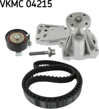 SKF VKMC 04215 - Water Pump & Timing Belt Set autospares.lv