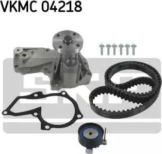 SKF VKMC 04218 - Water Pump & Timing Belt Set autospares.lv