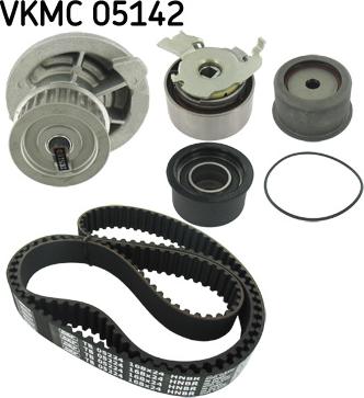 SKF VKMC 05142 - Water Pump & Timing Belt Set autospares.lv