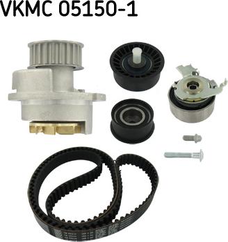 SKF VKMC 05150-1 - Water Pump & Timing Belt Set autospares.lv
