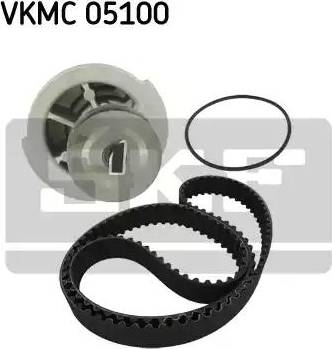 SKF VKMC 05100 - Water Pump & Timing Belt Set autospares.lv