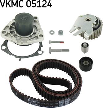 SKF VKMC 05124 - Water Pump & Timing Belt Set autospares.lv