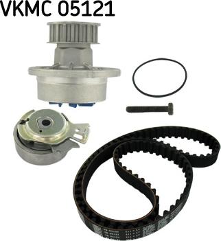 SKF VKMC 05121 - Water Pump & Timing Belt Set autospares.lv