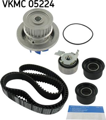 SKF VKMC 05224 - Water Pump & Timing Belt Set autospares.lv