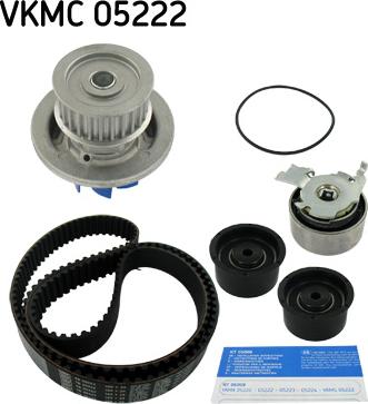 SKF VKMC 05222 - Water Pump & Timing Belt Set autospares.lv