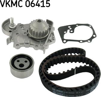 SKF VKMC 06415 - Water Pump & Timing Belt Set autospares.lv