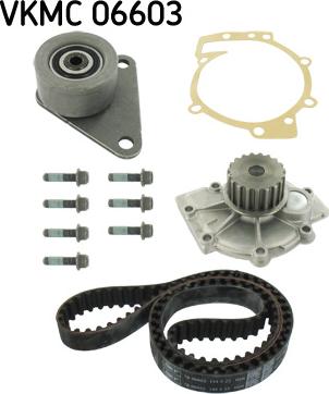 SKF VKMC 06603 - Water Pump & Timing Belt Set autospares.lv