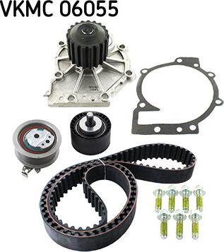 SKF VKMC 06055 - Water Pump & Timing Belt Set autospares.lv