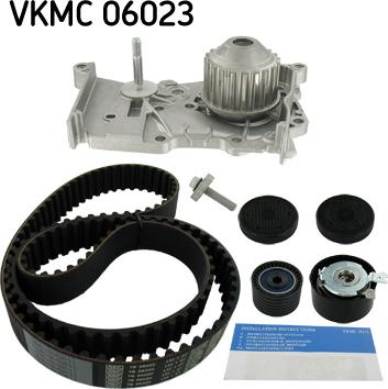 SKF VKMC 06023 - Water Pump & Timing Belt Set autospares.lv