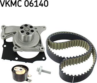 SKF VKMC 06140 - Water Pump & Timing Belt Set autospares.lv