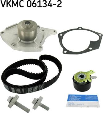 SKF VKMC 06134-2 - Water Pump & Timing Belt Set autospares.lv