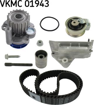 SKF VKMC 01943 - Water Pump & Timing Belt Set autospares.lv
