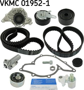 SKF VKMC 01952-1 - Water Pump & Timing Belt Set autospares.lv