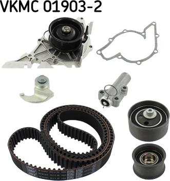 SKF VKMC 01903-2 - Water Pump & Timing Belt Set autospares.lv