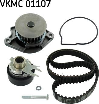 SKF VKMC 01107 - Water Pump & Timing Belt Set autospares.lv