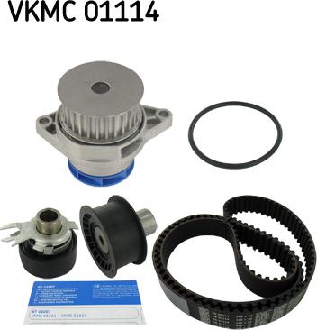 SKF VKMC 01114 - Water Pump & Timing Belt Set autospares.lv