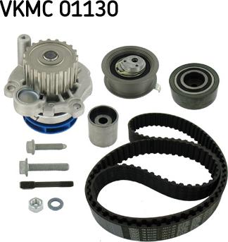 SKF VKMC 01130 - Water Pump & Timing Belt Set autospares.lv
