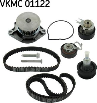 SKF VKMC 01122 - Water Pump & Timing Belt Set autospares.lv