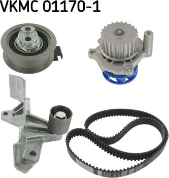 SKF VKMC 01170-1 - Water Pump & Timing Belt Set autospares.lv