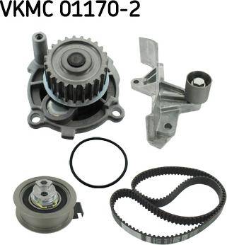 SKF VKMC 01170-2 - Water Pump & Timing Belt Set autospares.lv