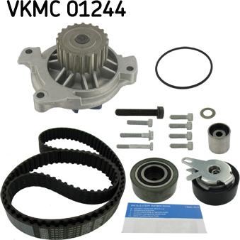 SKF VKMC 01244 - Water Pump & Timing Belt Set autospares.lv