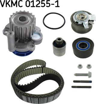 SKF VKMC 01255-1 - Water Pump & Timing Belt Set autospares.lv