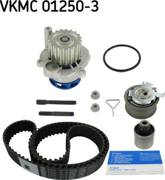 SKF VKMC 01250-3 - Water Pump & Timing Belt Set autospares.lv
