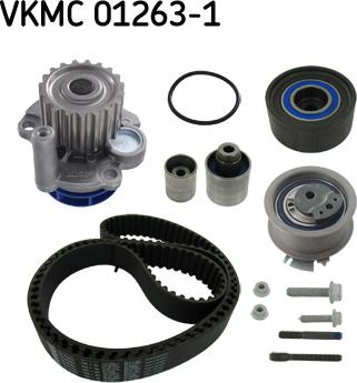 SKF VKMC 01263-1 - Water Pump & Timing Belt Set autospares.lv