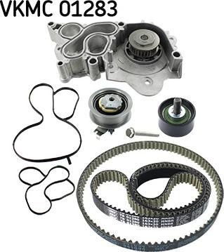 SKF VKMC 01283 - Water Pump & Timing Belt Set autospares.lv