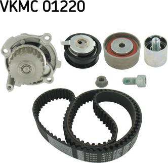 SKF VKMC 01220 - Water Pump & Timing Belt Set autospares.lv