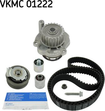 SKF VKMC 01222 - Water Pump & Timing Belt Set autospares.lv