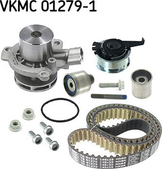 SKF VKMC 01279-1 - Water Pump & Timing Belt Set autospares.lv