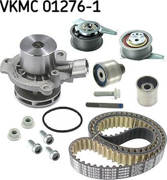 SKF VKMC 01276-1 - Water Pump & Timing Belt Set autospares.lv