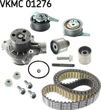 SKF VKMC 01276 - Water Pump & Timing Belt Set autospares.lv