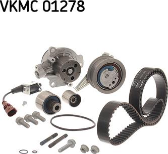 SKF VKMC 01278-2 - Water Pump & Timing Belt Set autospares.lv