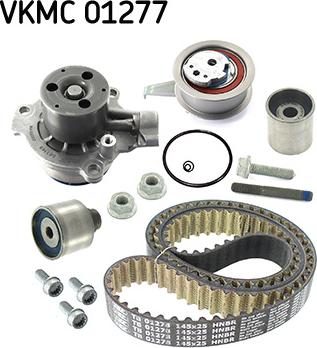 SKF VKMC 01277 - Water Pump & Timing Belt Set autospares.lv