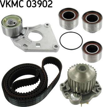 SKF VKMC 03902 - Water Pump & Timing Belt Set autospares.lv