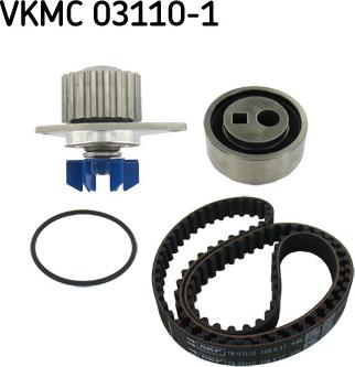 SKF VKMC 03110-1 - Water Pump & Timing Belt Set autospares.lv