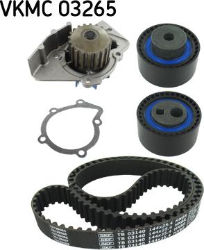 SKF VKMC 03265 - Water Pump & Timing Belt Set autospares.lv