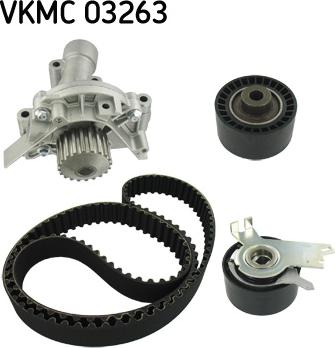 SKF VKMC 03263 - Water Pump & Timing Belt Set autospares.lv
